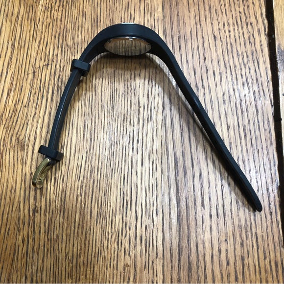 Kate Spade New York Live Colourfully -Black and white rubber band poka dot watch - Picture 6 of 9